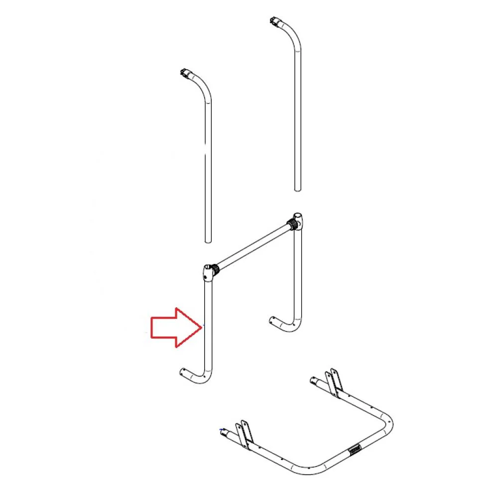 Thule Fietsendrager Sport G2 LV Body + Crossbar + T-Pieces