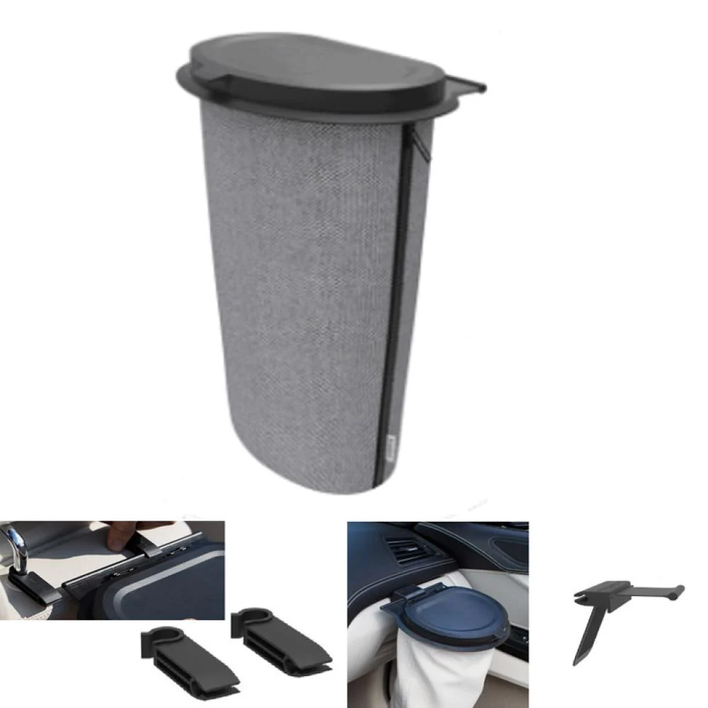 Flextrash Afvalbak Auto L 9L Graceful Grey Set Flextrash Afvalbak Auto L 9L Graceful Grey Set