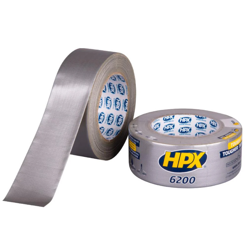 HPX 6200 Reparatie Tape 48mmx25 meter Zilver HPX 6200 Reparatie Tape 48mmx25 meter Zilver