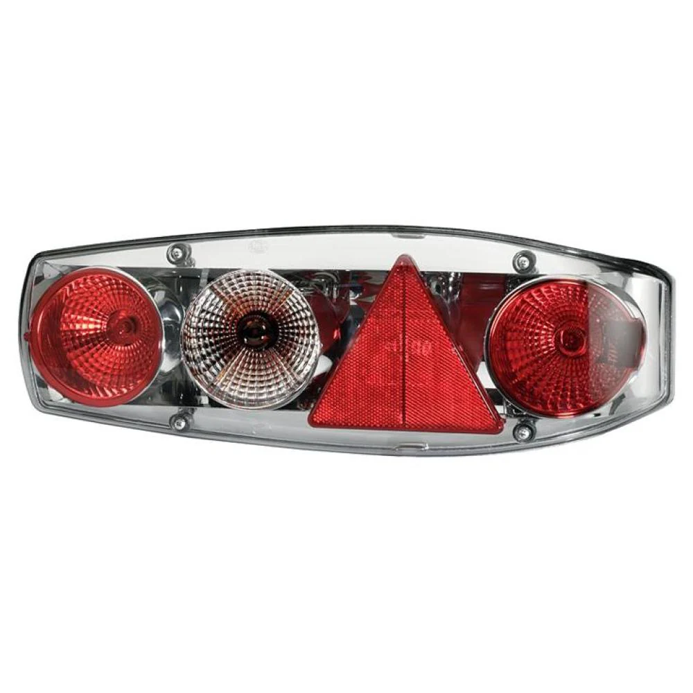 Hella Achterlicht Caraluna II Rem/ Knipper/ Achteruitrij/ Driehoek Reflector Rechts Hella Achterlicht Caraluna II Rem/ Knipper/ Achteruitrij/ Driehoek Reflector Rechts