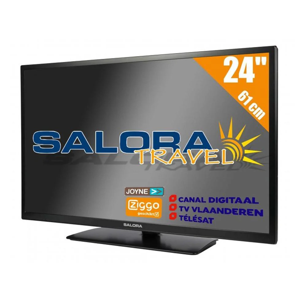 Salora 24” TV Travel LED 12/230V Salora 24” TV Travel LED 12/230V