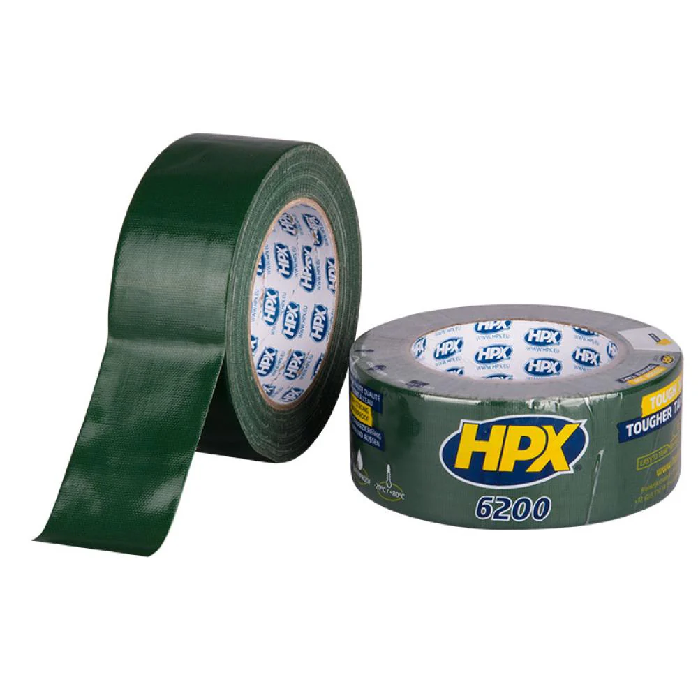 HPX 6200 Reparatie Tape 48mmx25 meter Groen HPX 6200 Reparatie Tape 48mmx25 meter Groen