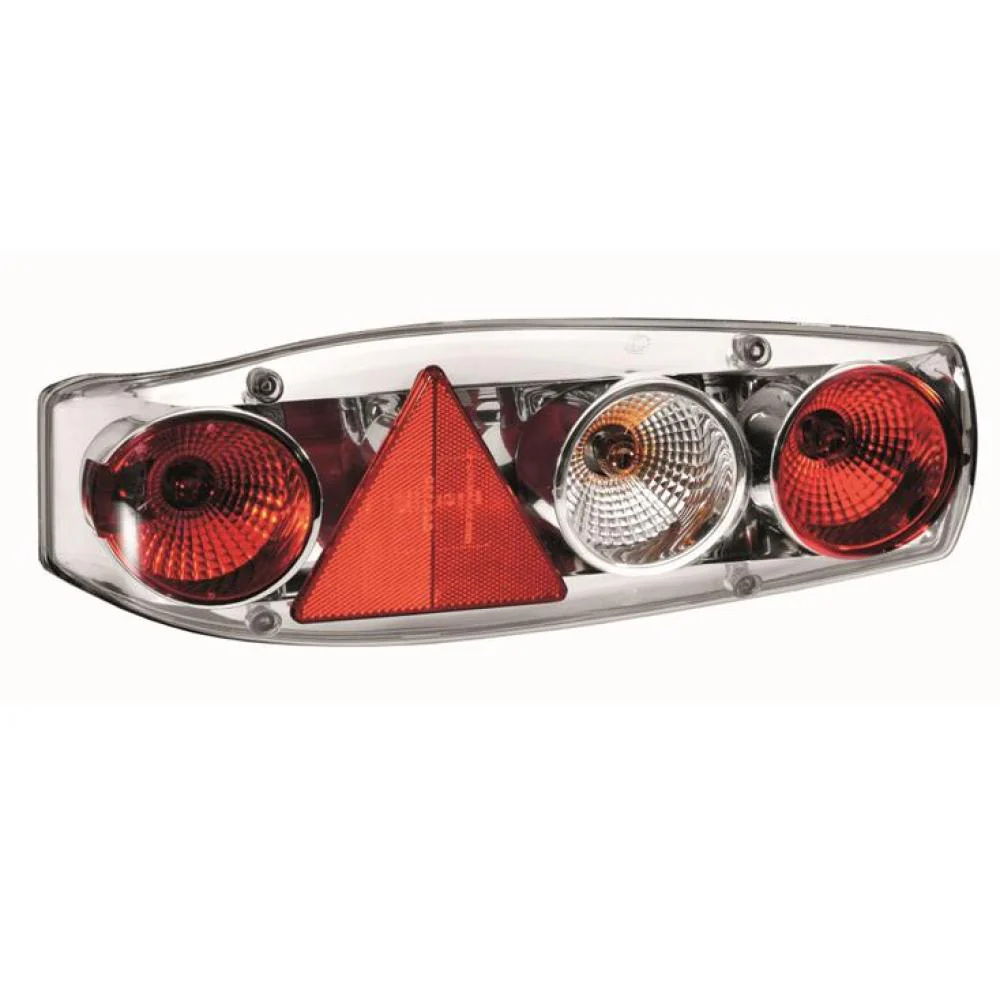 Hella Achterlicht Caraluna II Rem/ Knipper/ Mist/ Driehoek Reflector Links Hella Achterlicht Caraluna II Rem/ Knipper/ Mist/ Driehoek Reflector Links