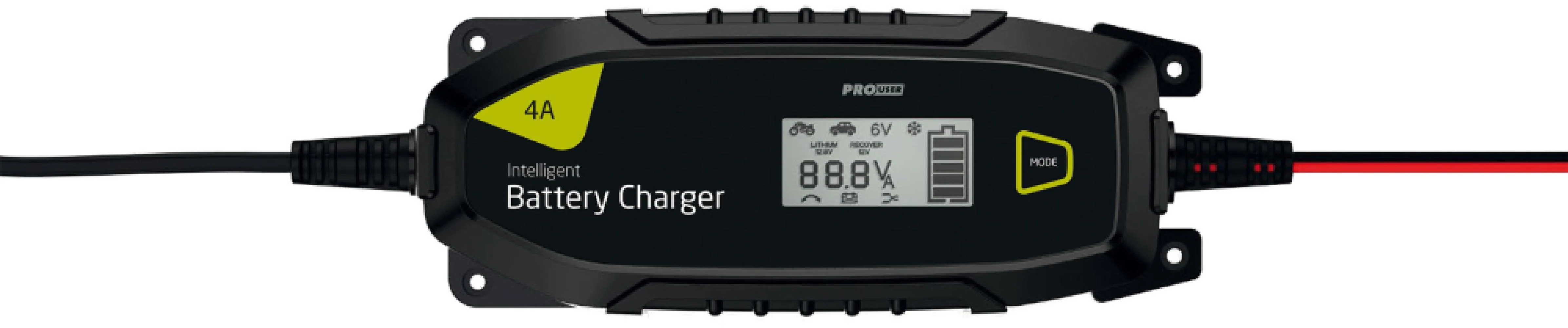 ProUser Acculader IBC4000 6V/12V 4A RMS ProUser Acculader IBC4000 6V/12V 4A RMS