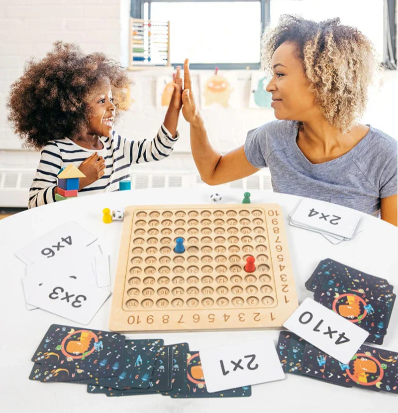 1×1 Wiskunde Leer-Spel Eenvoudig Rekenen Spel
