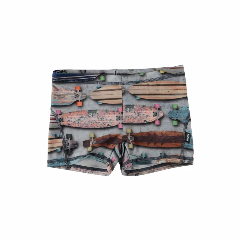Molo – UV-zwemshorts voor jongens – Norton Board Stripe