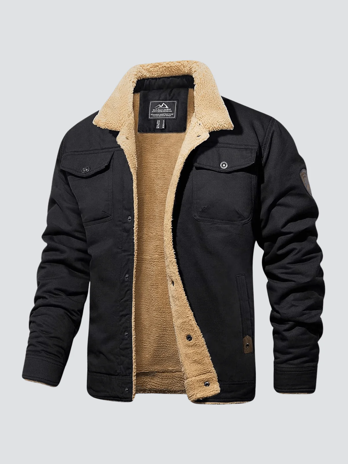 David – Elegante heren bomberjack