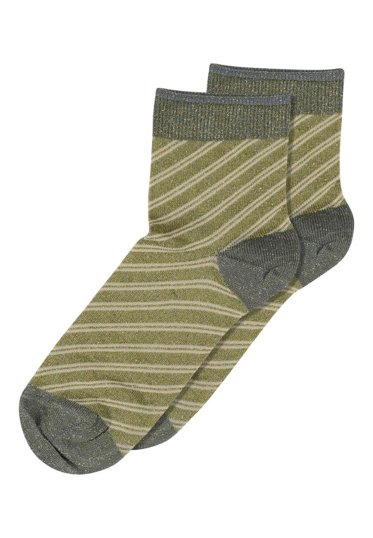 MP | Elisa glimmer short socks col. 3023 Avocado Oil
