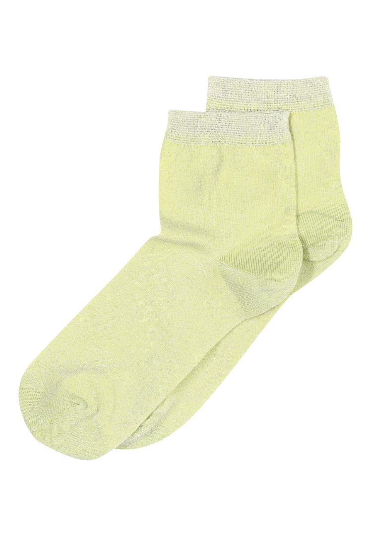 MP | Pi glitter short socks col. 2101 Sunny Lime