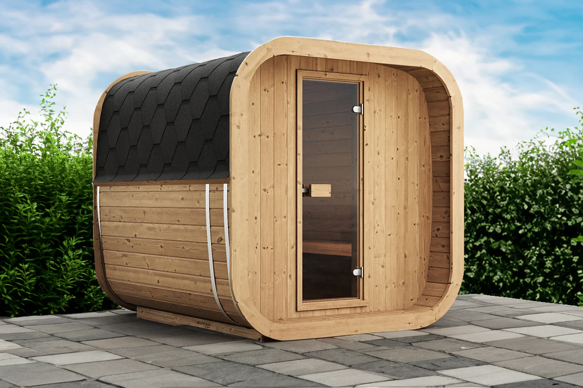 Lathi Mini buitensauna-BL