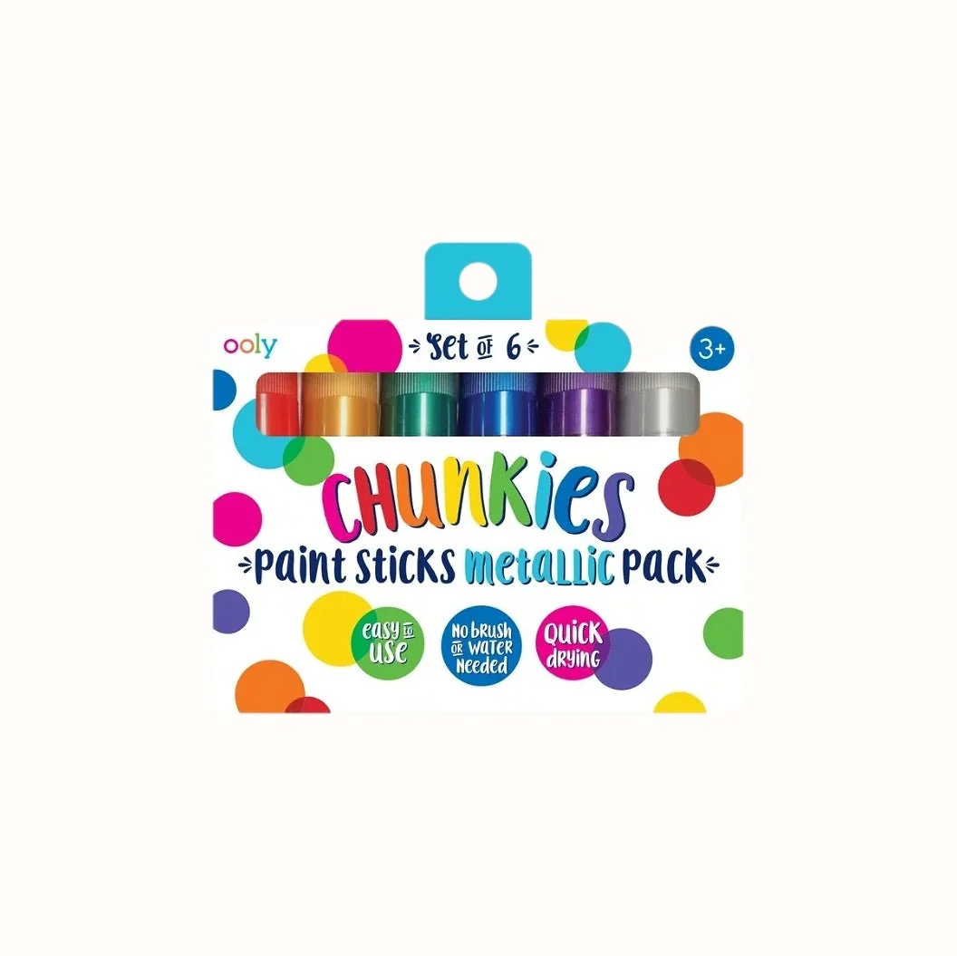 Ooly | Chunckies Paint Sticks | Metallic