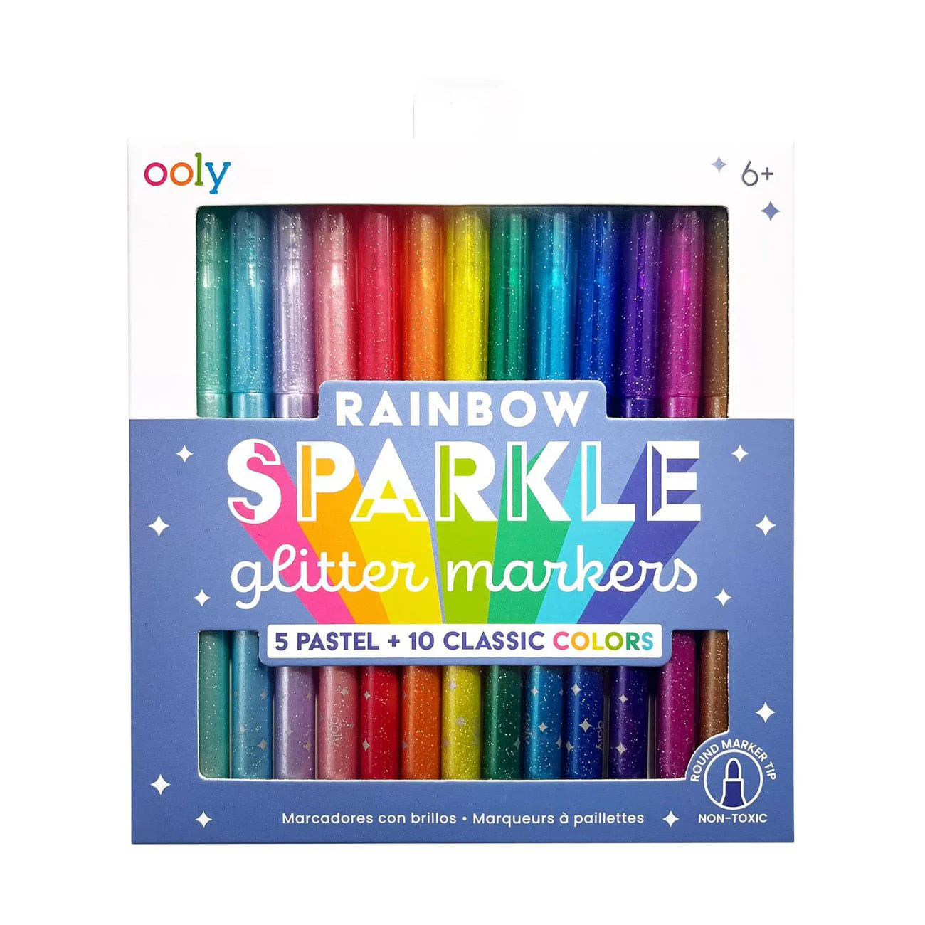 Ooly | Rainbow Sparkle Glitter Markers