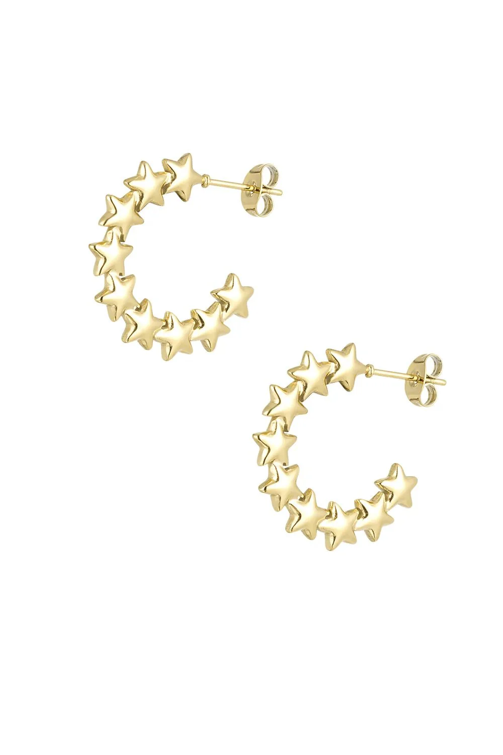 Oorbel All Stars | Goud Oorbel All Stars | Goud