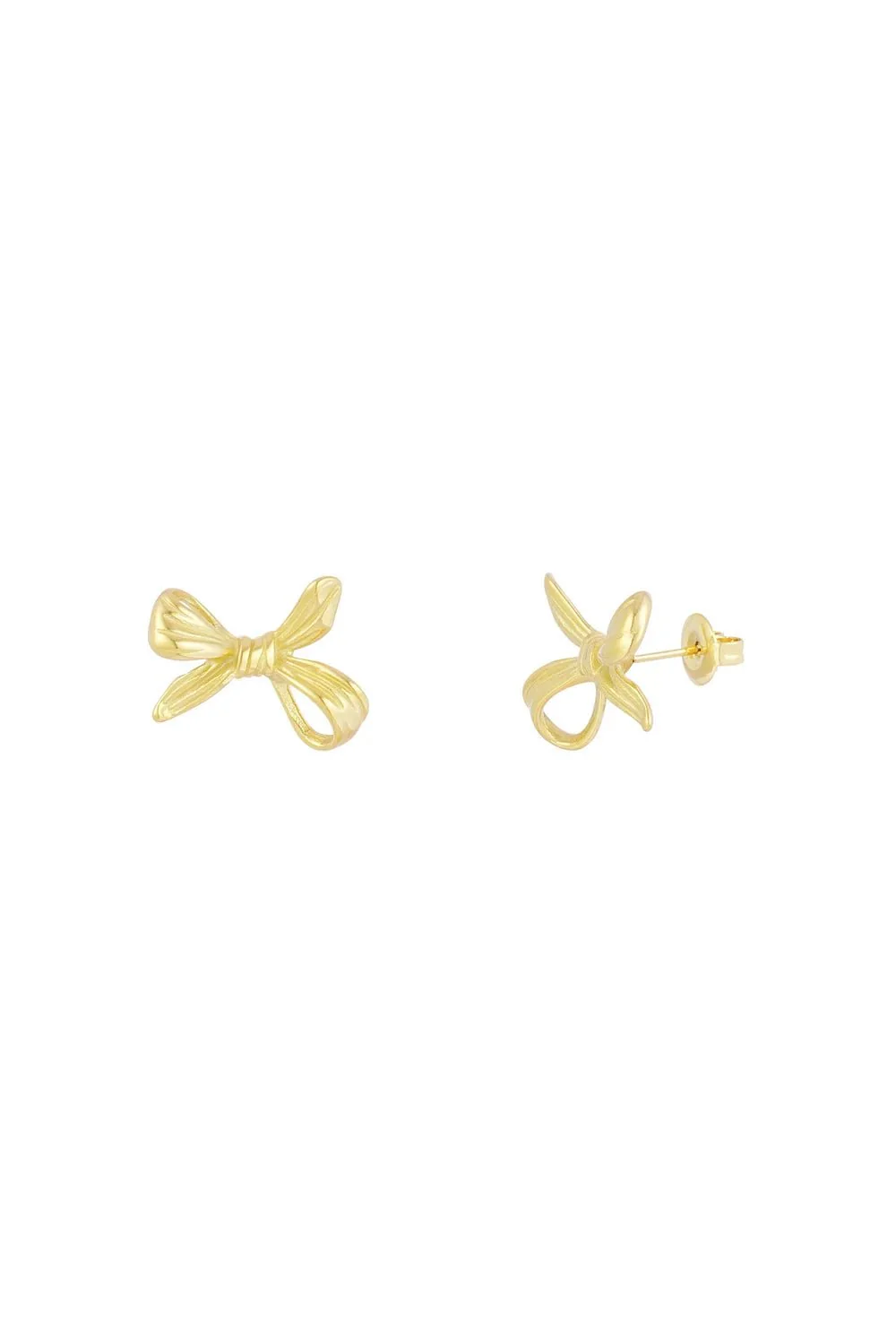 Oorbel Put a Bow on It | Goud Oorbel Put a Bow on It | Goud