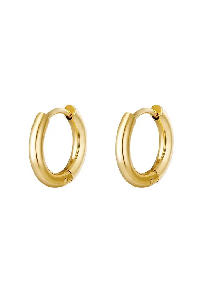 Oorbel Ring | Medium | Goud