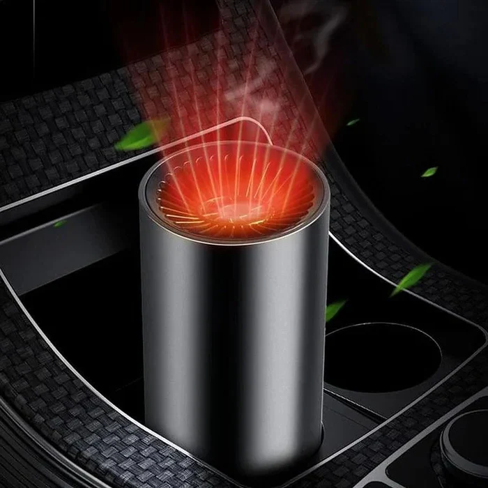 CupHeat 12V Auto Verwarming & Ontijzer – Compakte 360° Verwarmingsventilator