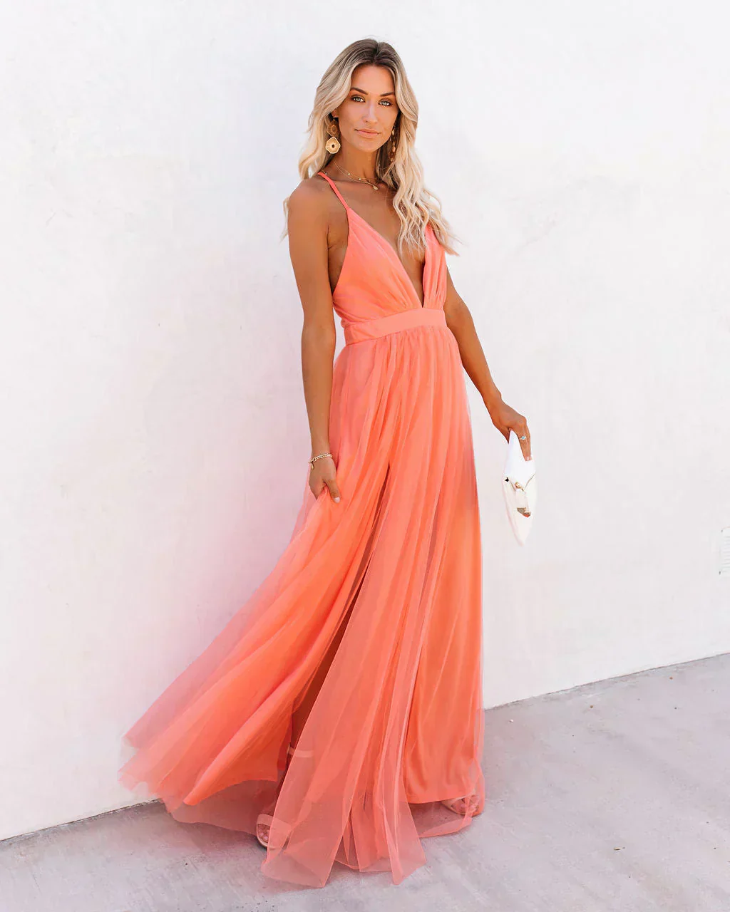 Elegante en vloeiende jurk voor dames | Maxi