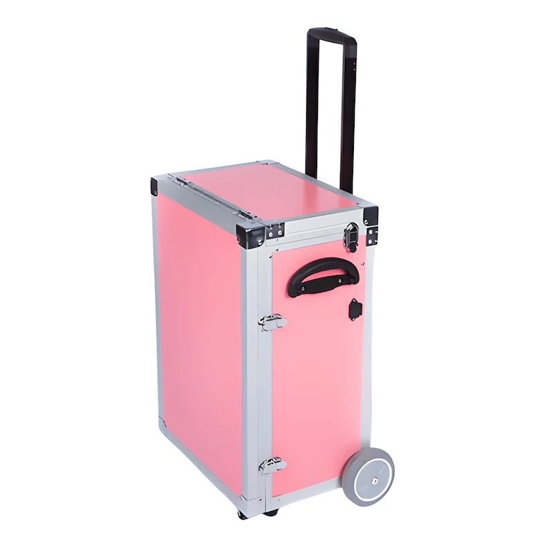 Pedicure Koffer met Trolley PodoMobile Maxi Sweet Pink Pedicure Koffer met Trolley PodoMobile Maxi Sweet Pink