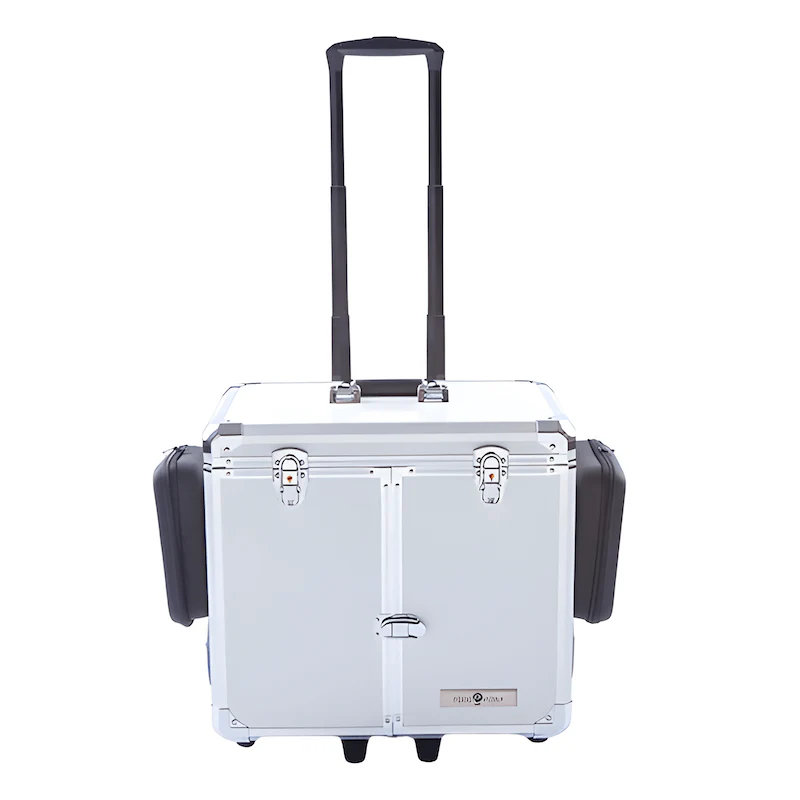 Pedicure Koffer met Trolley PodoMobile Midi Pearl White Pedicure Koffer met Trolley PodoMobile Midi Pearl White