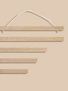 Poster Hanger Oak Wood