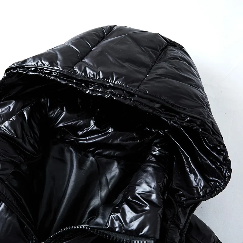 Glanzende Donsjack Dames – Lichtgewicht Waterafstotende Winterjas met Luxe Warmte