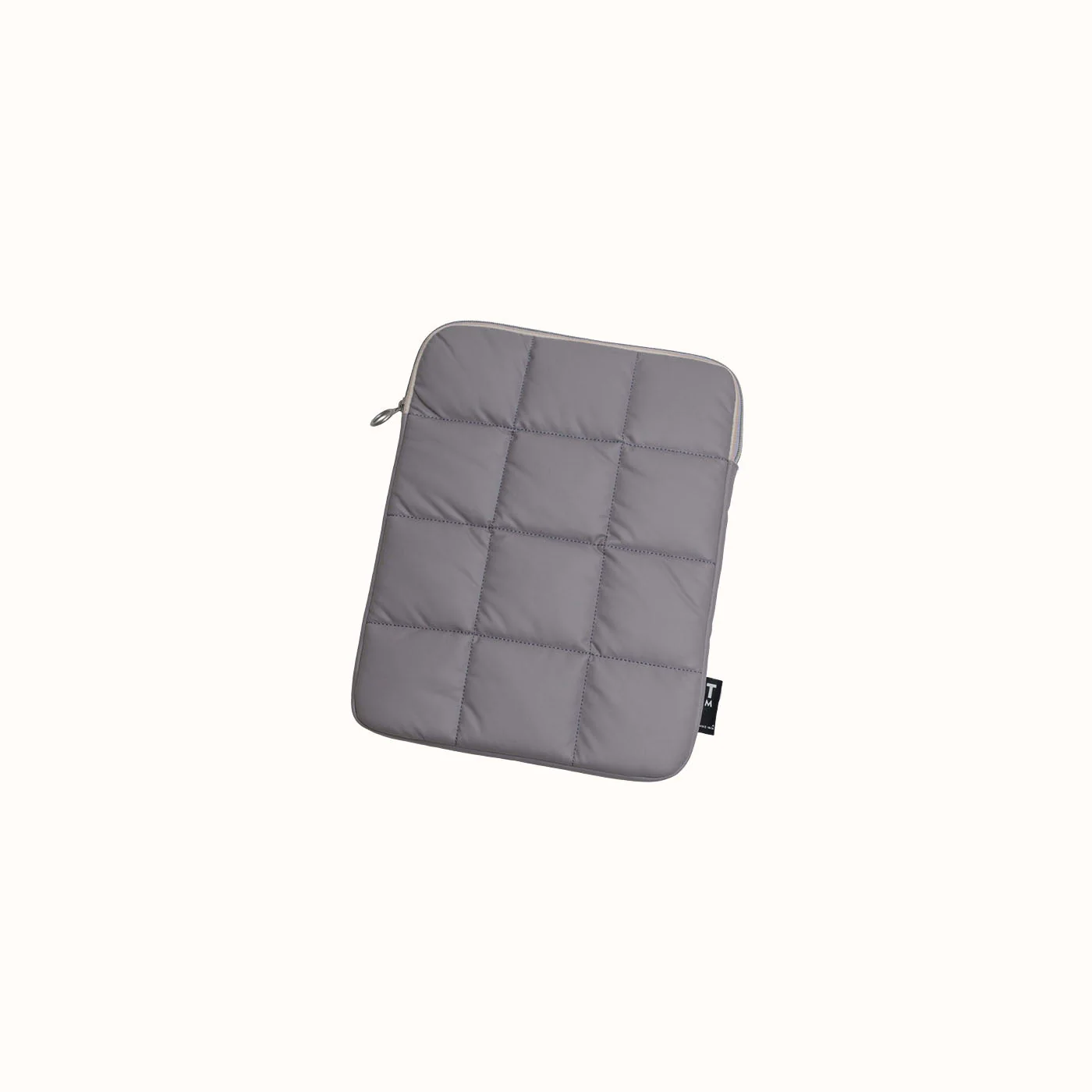 Puffy laptop pounch – lilac marble