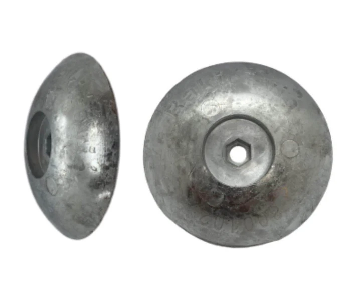 Zink Anode Rudder – Dia: 90mm, 0.450kg – 2-pack