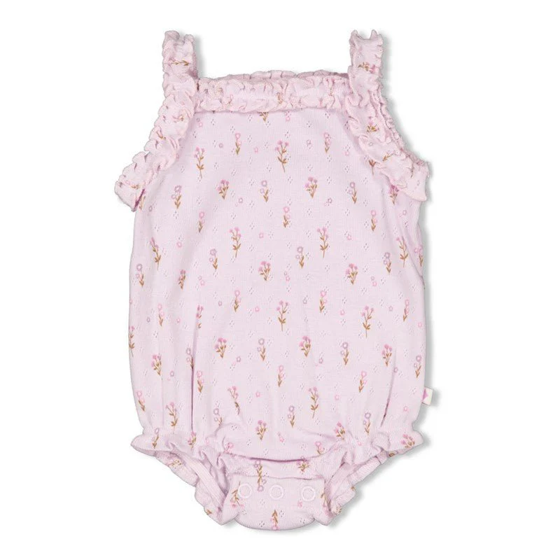 Romper pointelle rib | Flower Ranch | Feetje