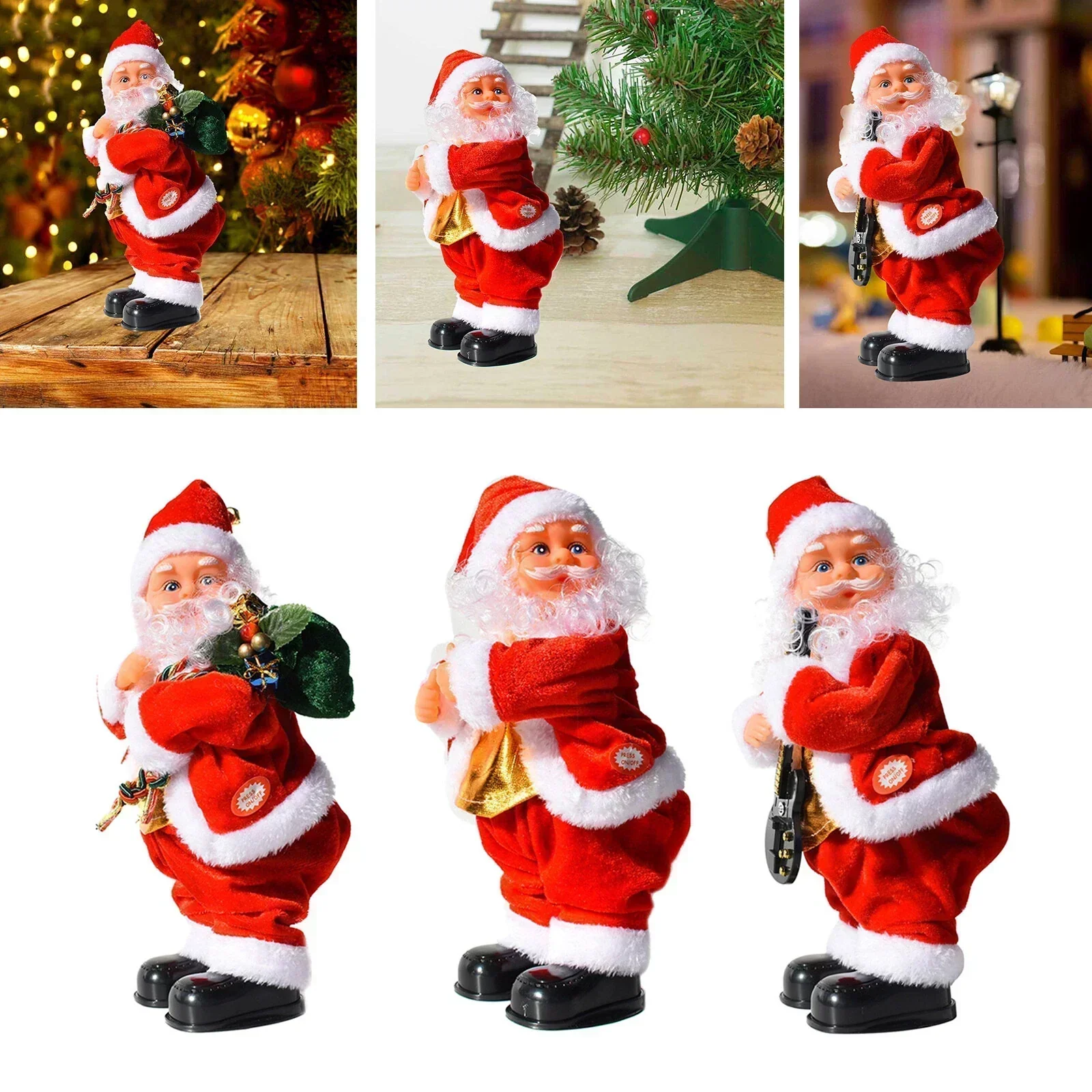 SantaDance | Dansende Kerstman Feestdecoratie Feestelijke Woondecoratie Gratis Verzending