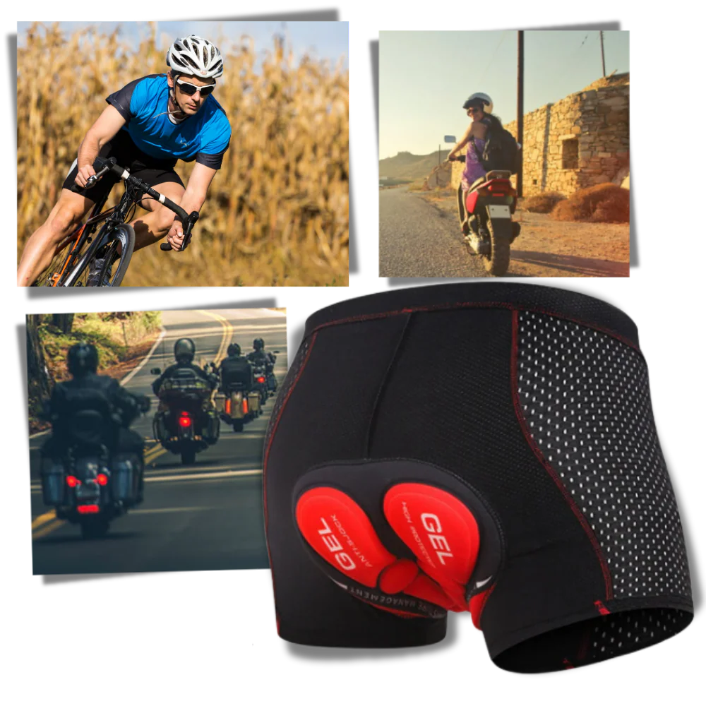 Naadloze Gevoerde Fietsshorts