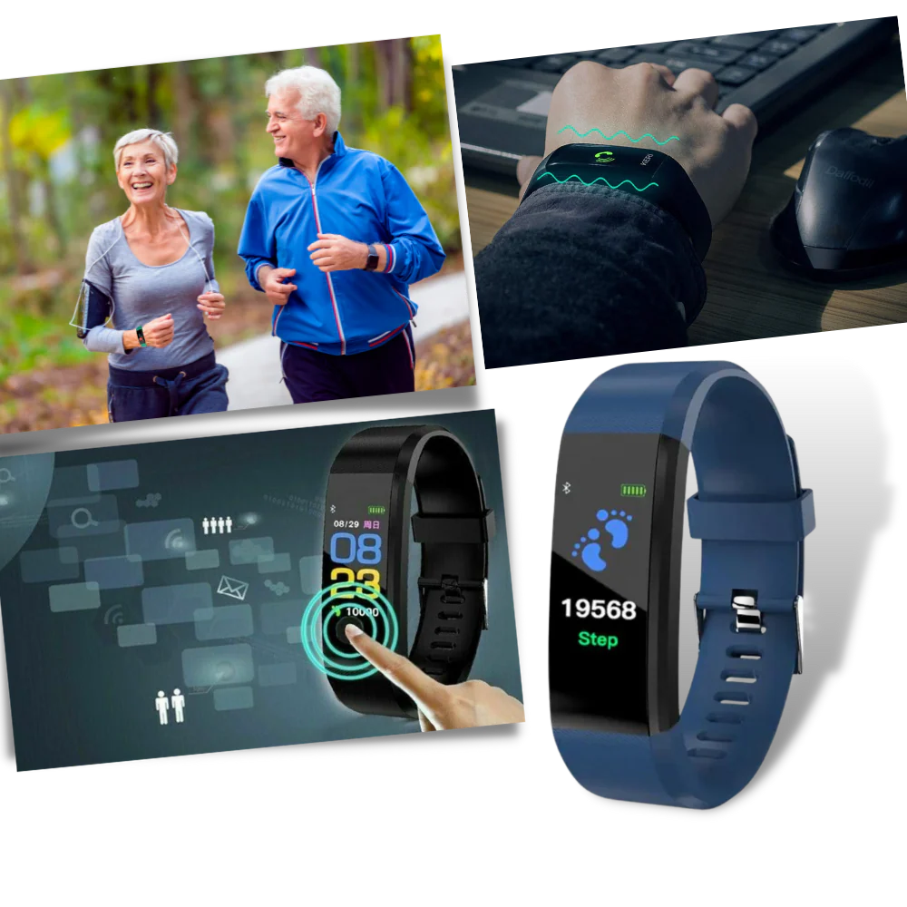 Senioren Smartwatch | Hartslag & Bloeddruk altijd in zicht
