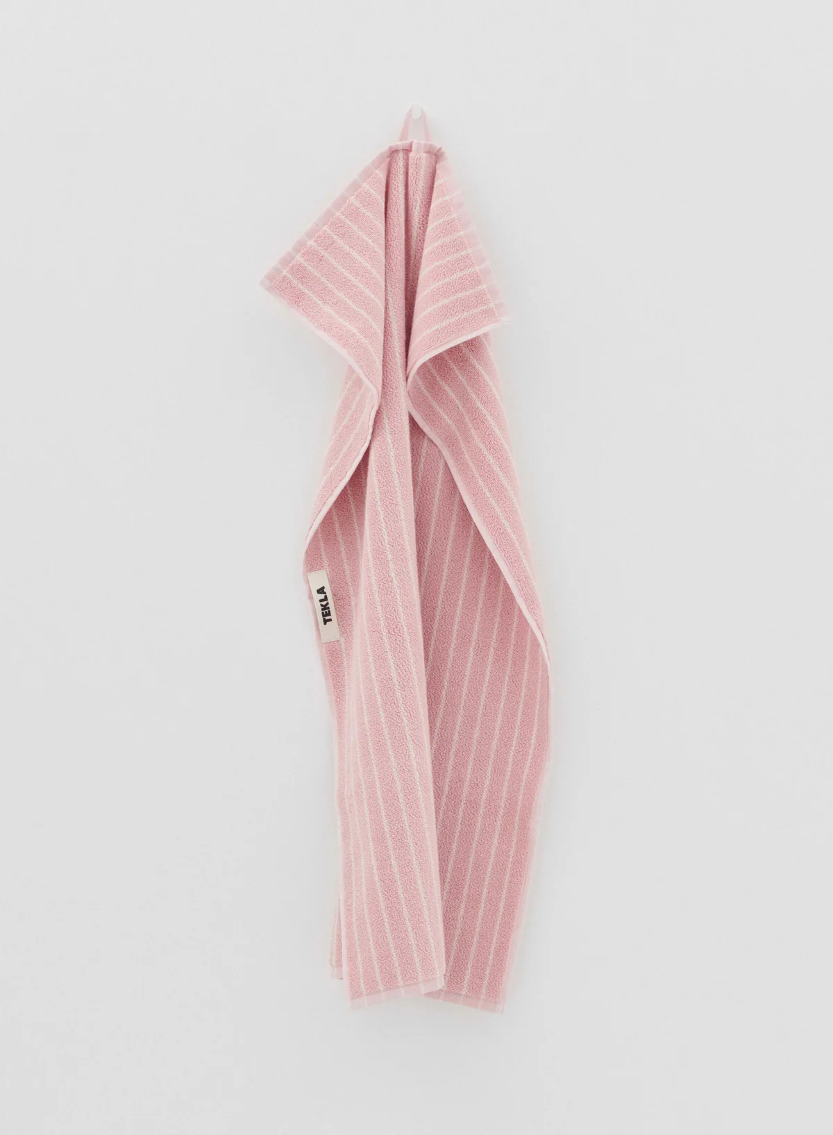 Bath Towel, Shaded Pink Stripes – Tekla