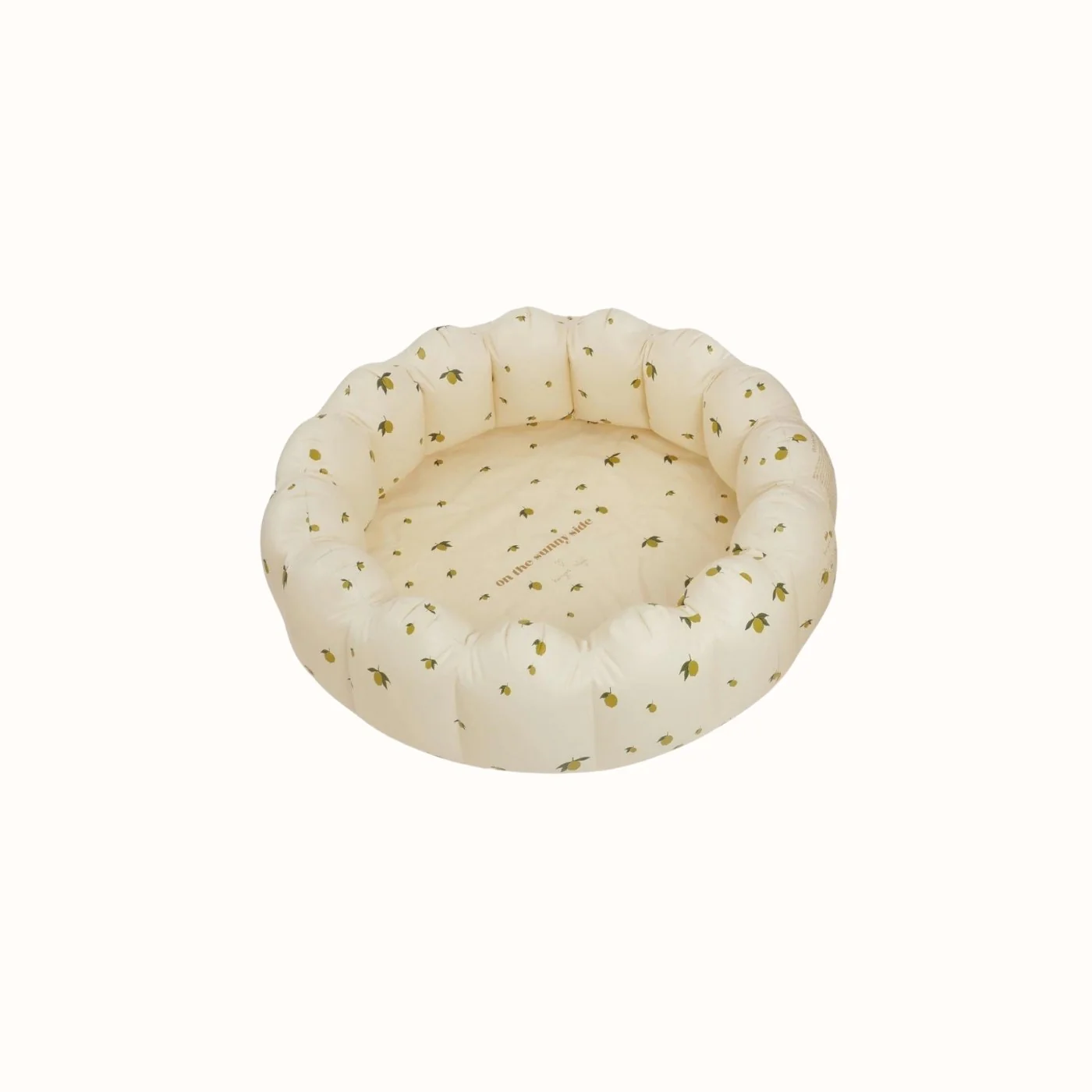Shell zwembadje klein lemon