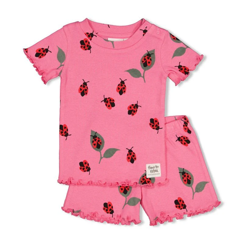 Shortama Lily Ladybug Roze | Limited Edition | Feetje
