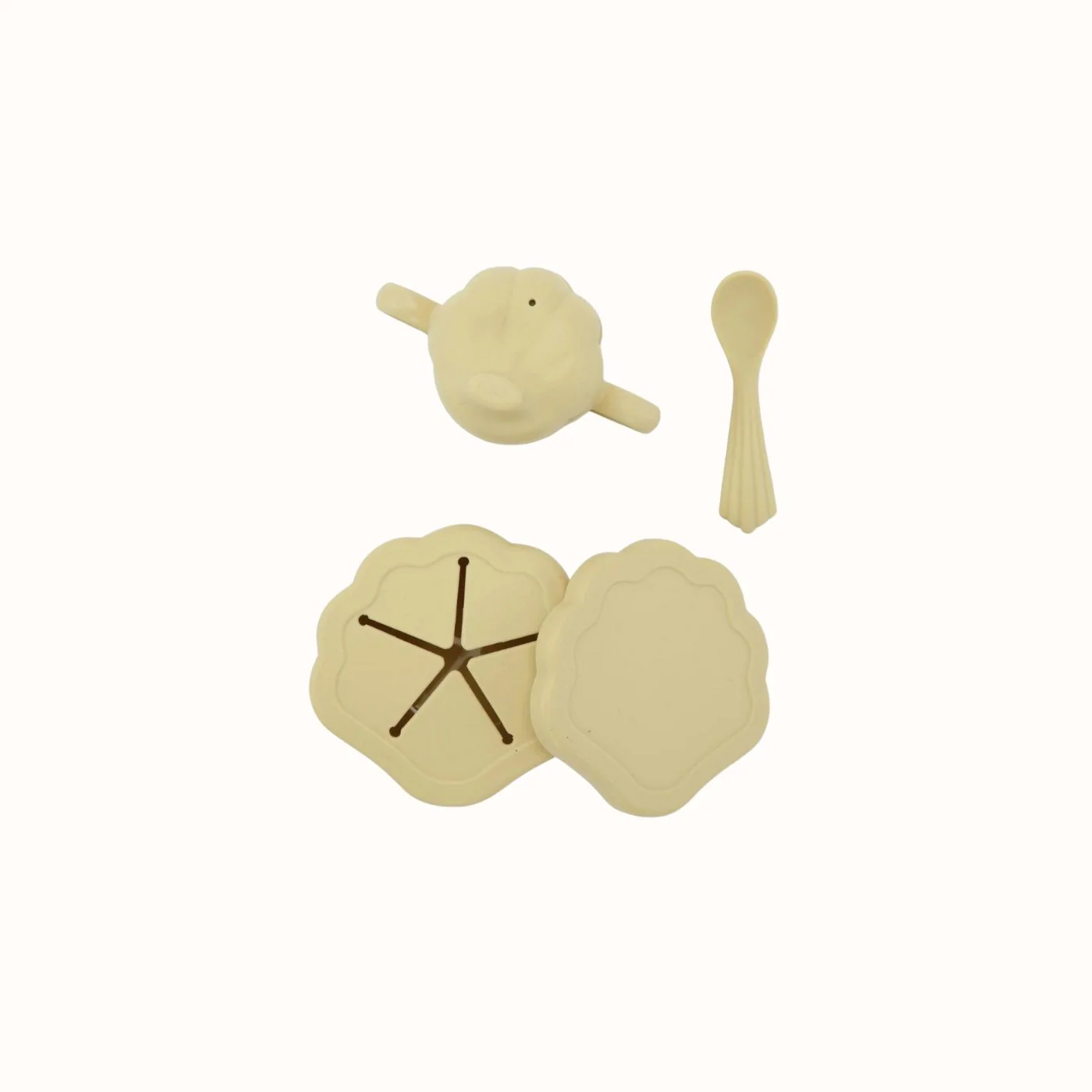 Silicone clam set soleil