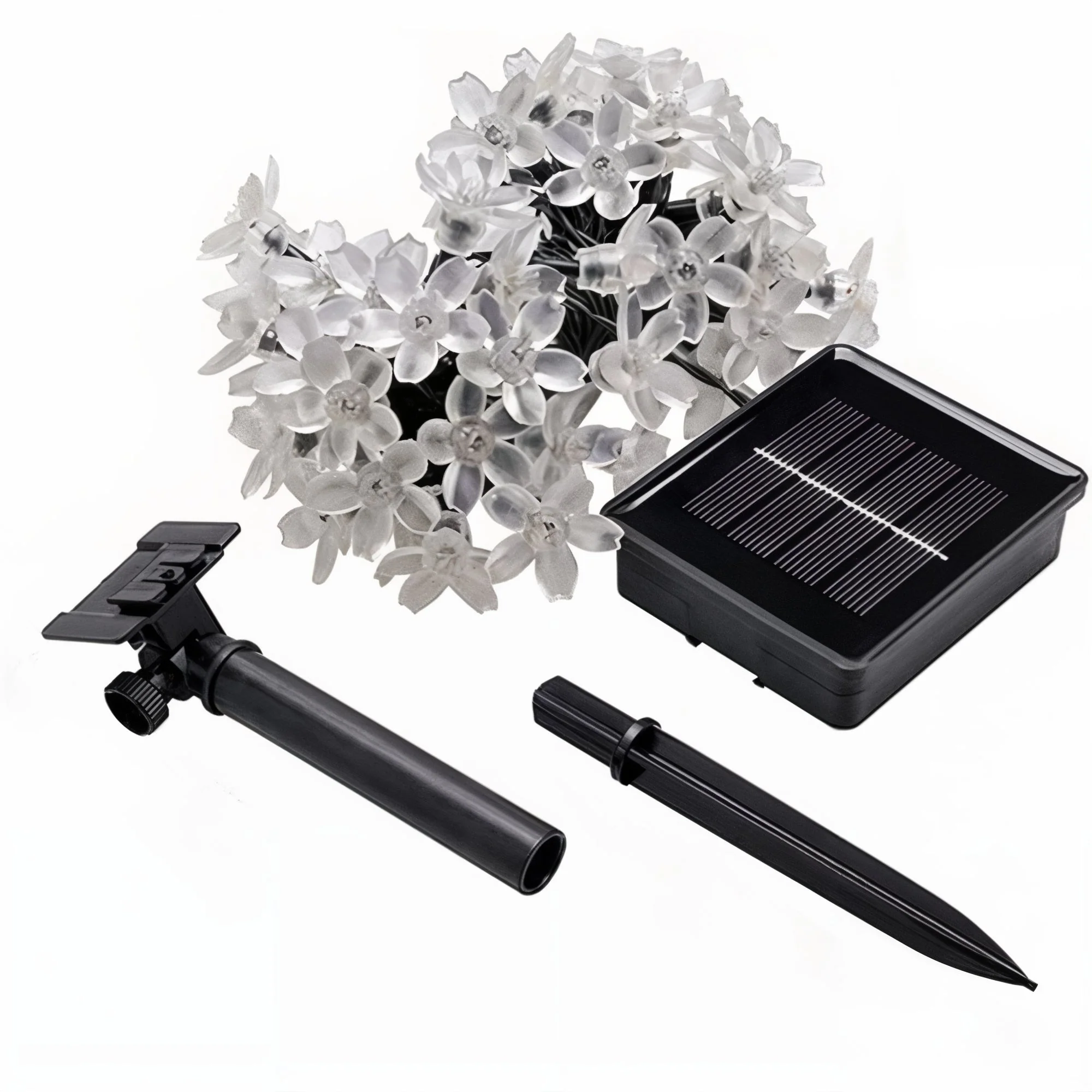 LuxeLumen Tuinbloem | Elegante zonne-energie verlichting voor een betoverende tuin