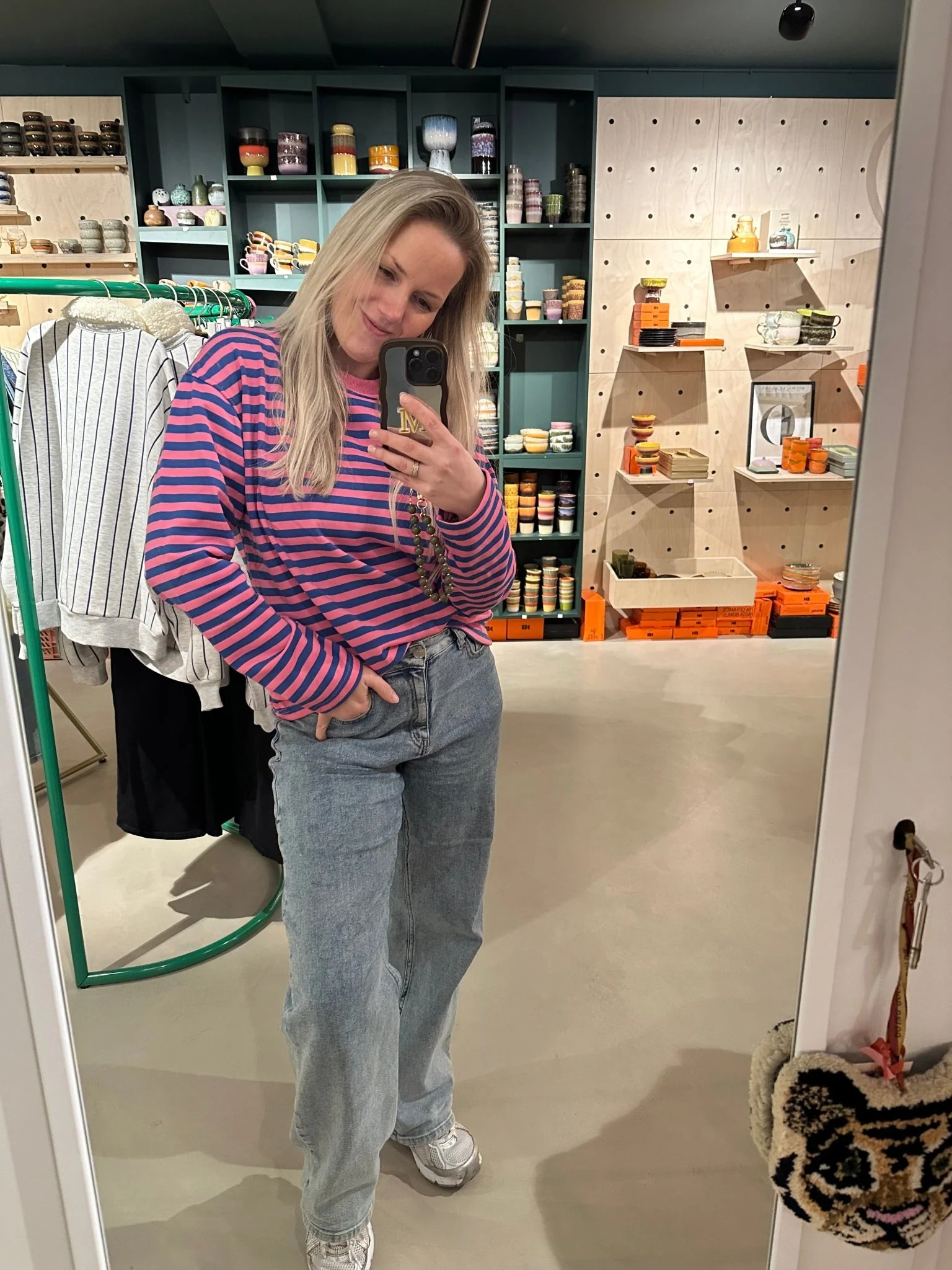 Sweater Stripe Pink-Blue