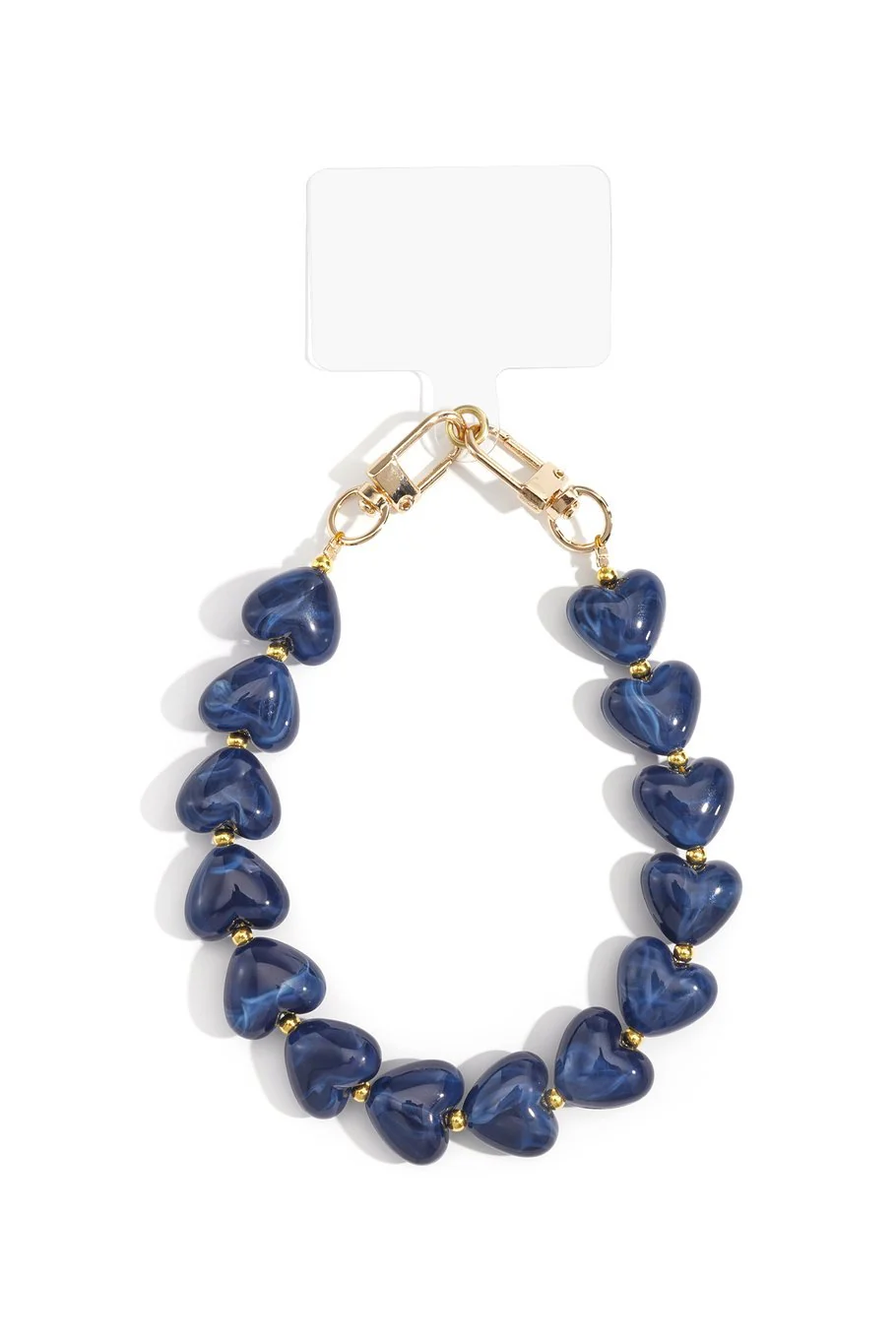 Telefoonkoord | Heart Luxe | Dark Blue Telefoonkoord | Heart Luxe | Dark Blue