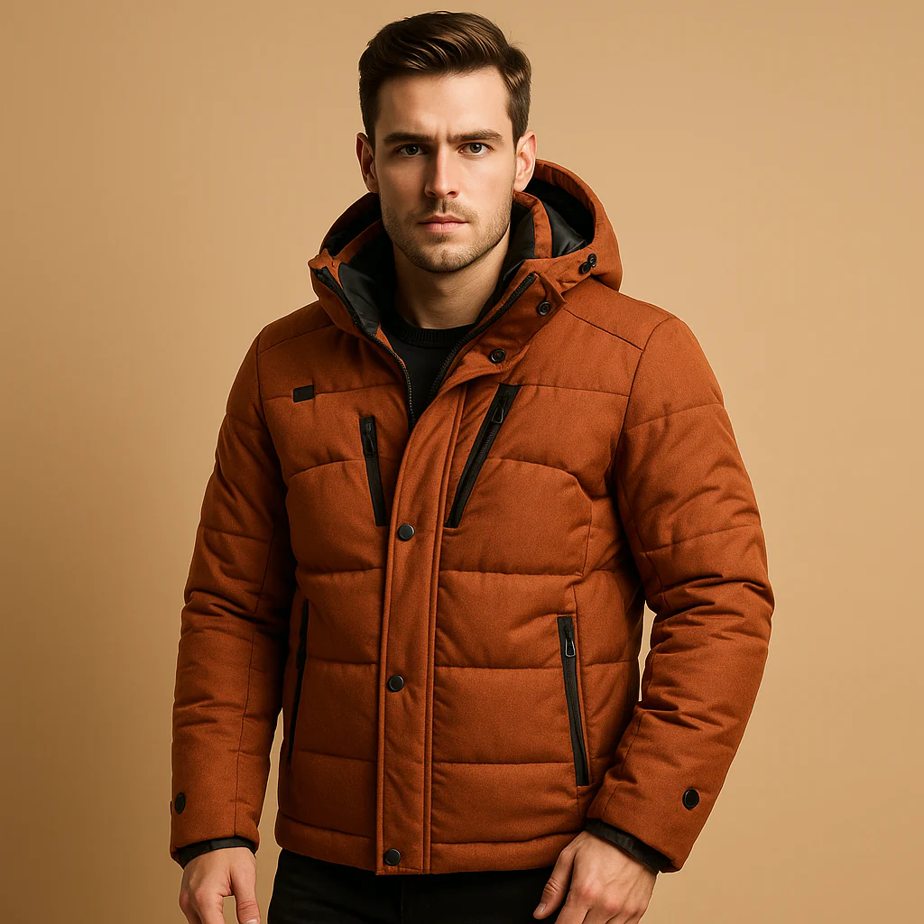 Rubano Donsparka voor Heren – Warm, Comfortabel en Stijlvol