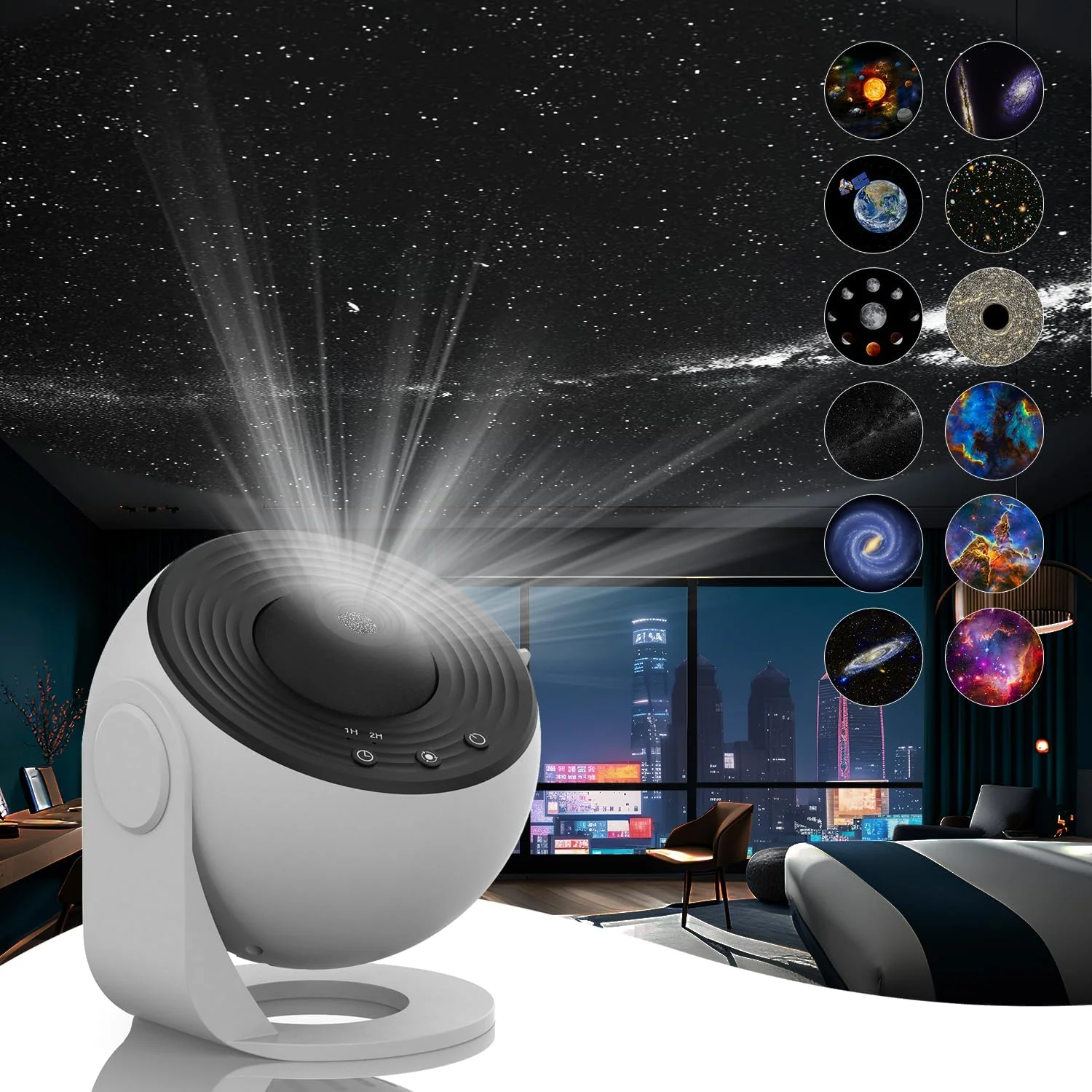 GalaxyGlow Projector | Breng het heelal naar je kamer